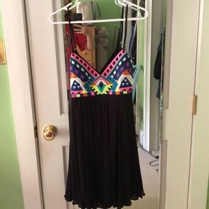 Mara Hoffman embroidered mini dress